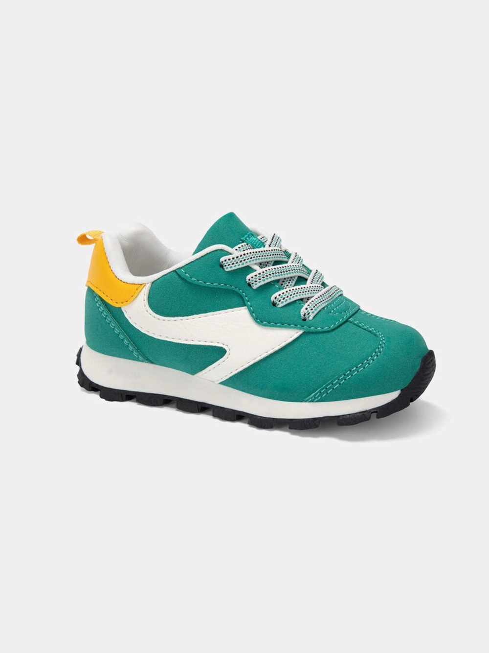 NWT Carter's Toddler Boy Athletic Shoe Vibrant Green Sz 11 Running No Tie